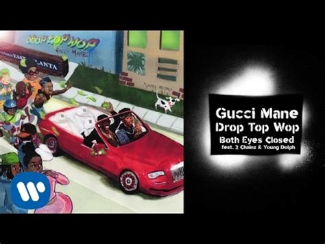 gucci mane two eyes closed